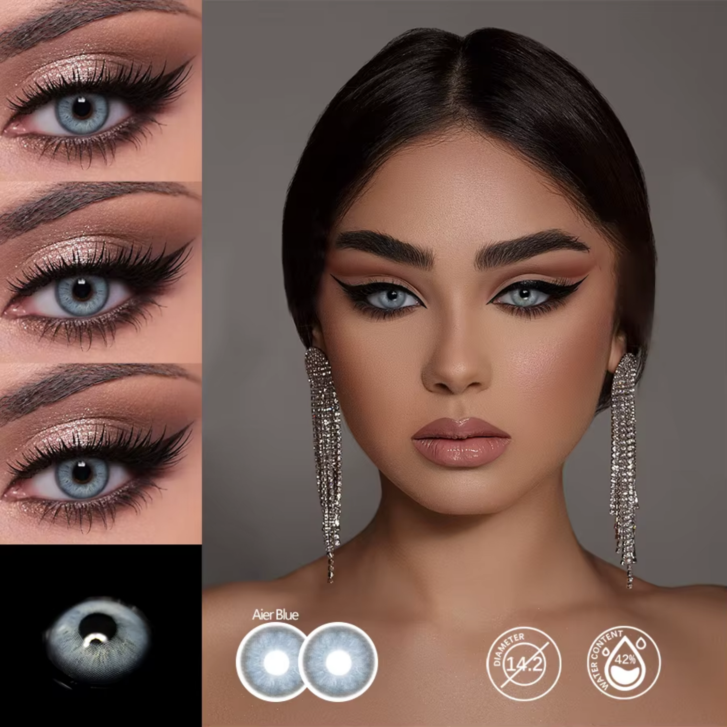 Lentilles de Contact Aier Blue